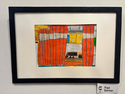 Painting by Raja