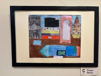 Painting by Sreyasi